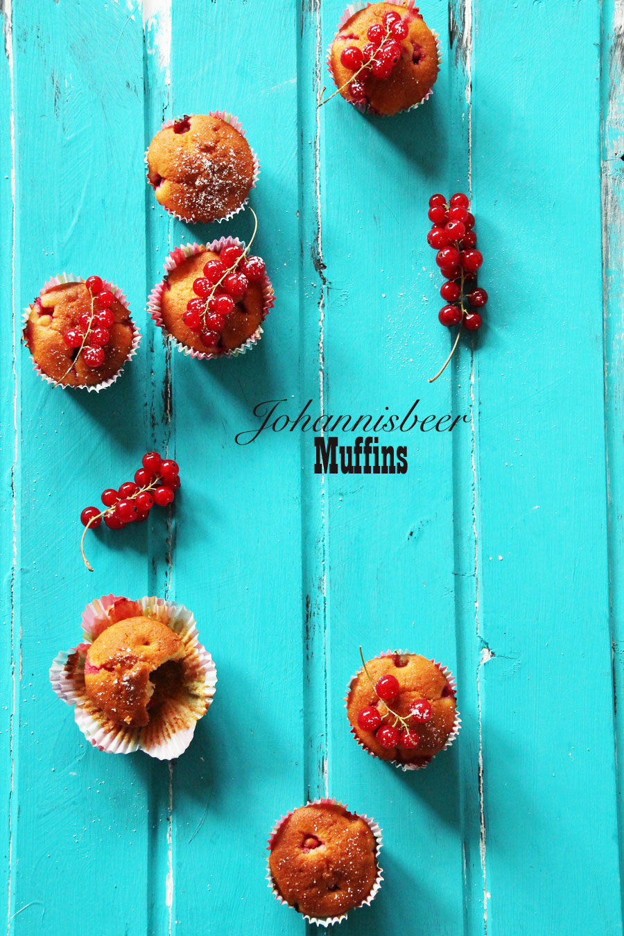 Muffins Johannisbeeren